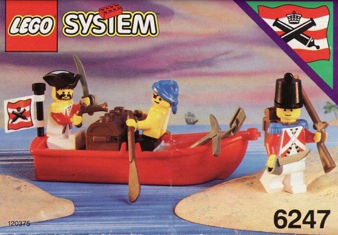 ゲキレア★LEGO 6247　レゴブロック南海の勇者シリーズ海賊廃盤品