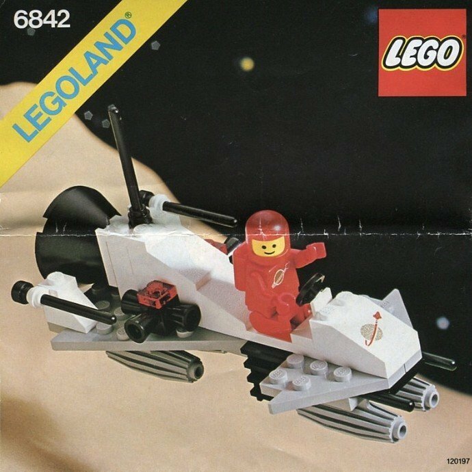 レア★入手困難★LEGO 6842　レゴブロック宇宙シリーズスペース廃盤品