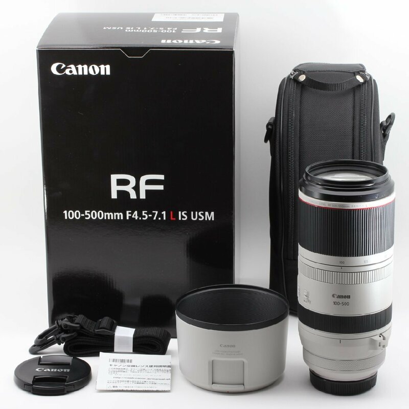 Canon キヤノン RF100-500mm F4.5-7.1 L IS USM