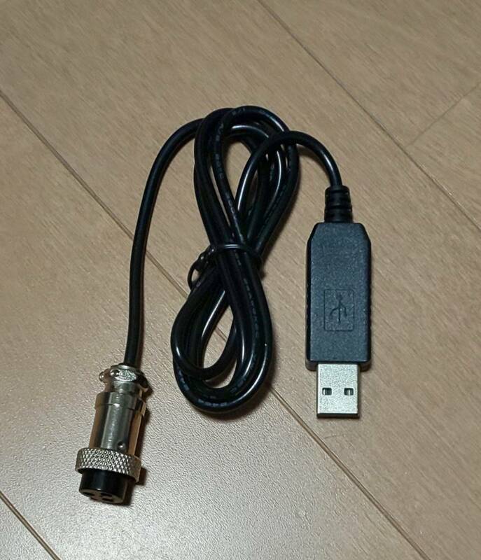 ホンデックス魚探 USB給電 電源ケーブル