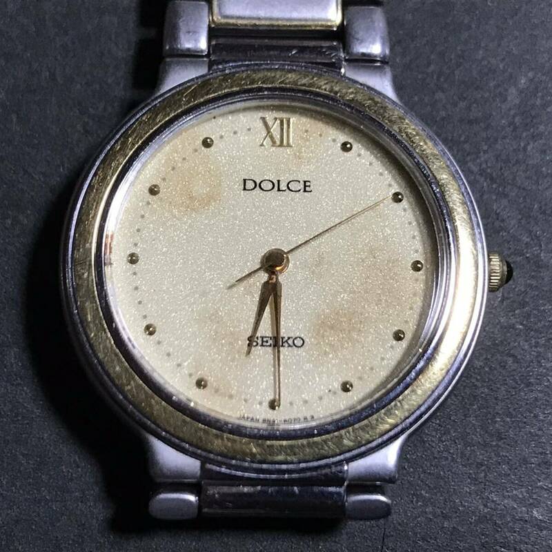 SEIKO DOLCE 8N41-6050 セイコー ドルチェ 腕時計 稼働品