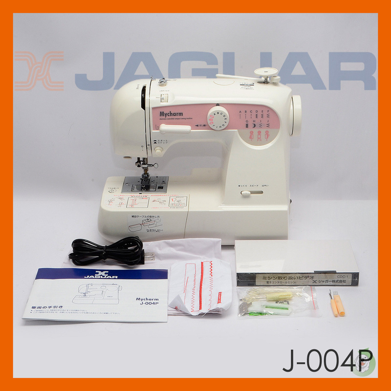 ジャガー/JAGUAR　My charm 電子速度制御ミシン J-004P