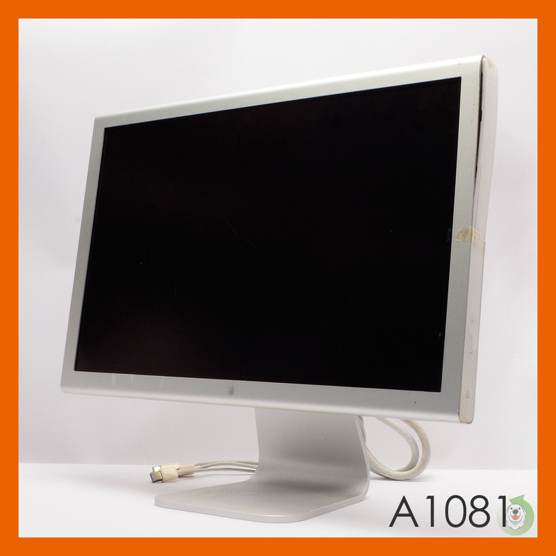 アップル/Apple　Cinema Display 20インチ シネマディスプレイ フラットパネル 液晶モニター M9177J/A A1081 難有