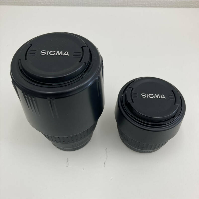#2413A　カメラレンズ　SIGMA　2点セット　【70‐300mm】　【28‐80mm】