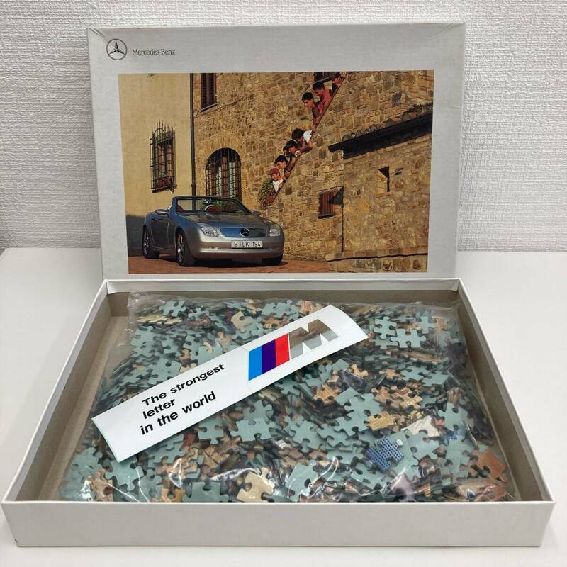 #2439　メルセデスベンツ　パズル　Mercedes-Benz　Puzzle　SLKーStudie,Turin 1994 未使用