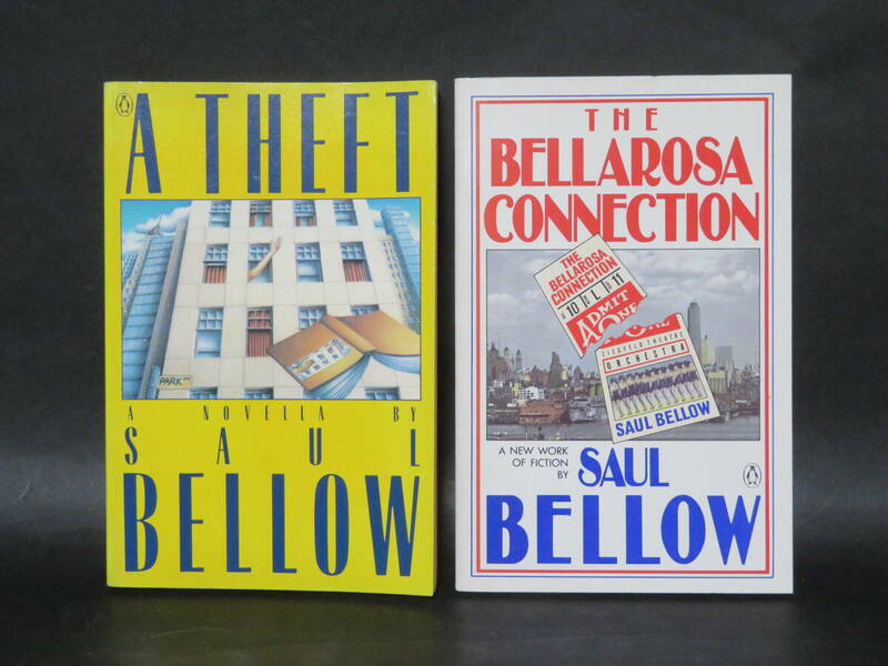 ソール・ベロー Saul Bellow： ①A Theft (Penguin Books, 1989) ②The Bellarosa Connection (Penguin Books, 1989)