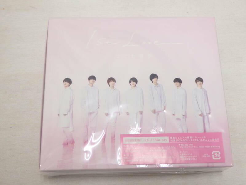 cd14) なにわ男子 1st Love(Blu-ray付初回限定盤1) 
