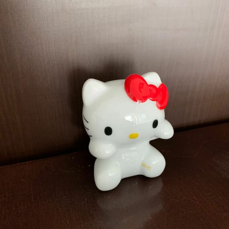 ★ハローキティ★レトロ★マスコット★HELLO KITTY★当時物★SANRIO★サンリオ★レア物★陶器★ビンテージ★難あり★