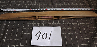 本場結城紬で使用した地機用の杼No.401