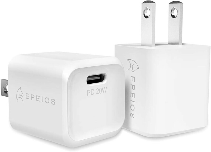 【2個セット】 Epeios エペイオス PD 充電器 20W USB-C 急速充電器 超小型 【PSE認証済/Power Delivery 3.0】 