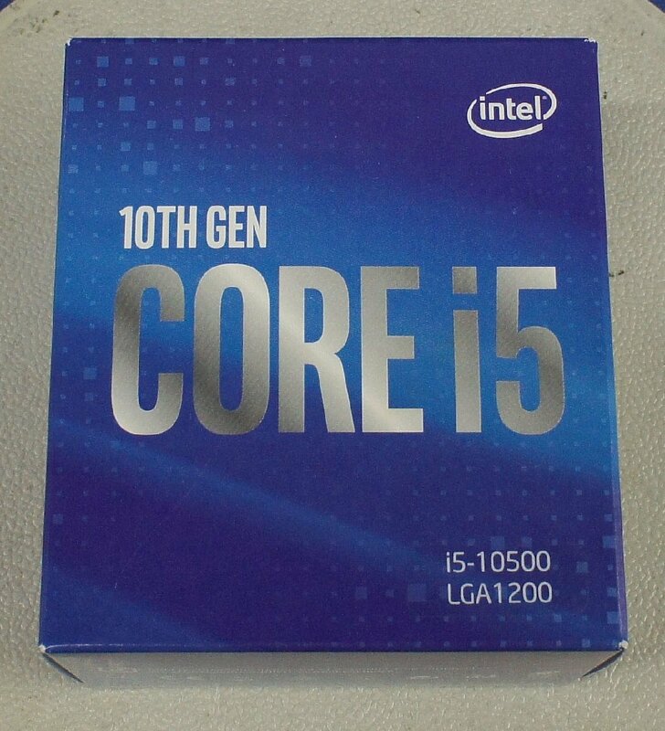 未開封 intel CPU Core i5-10500 LGA1200 CPU パソコン 自作パーツ F041004