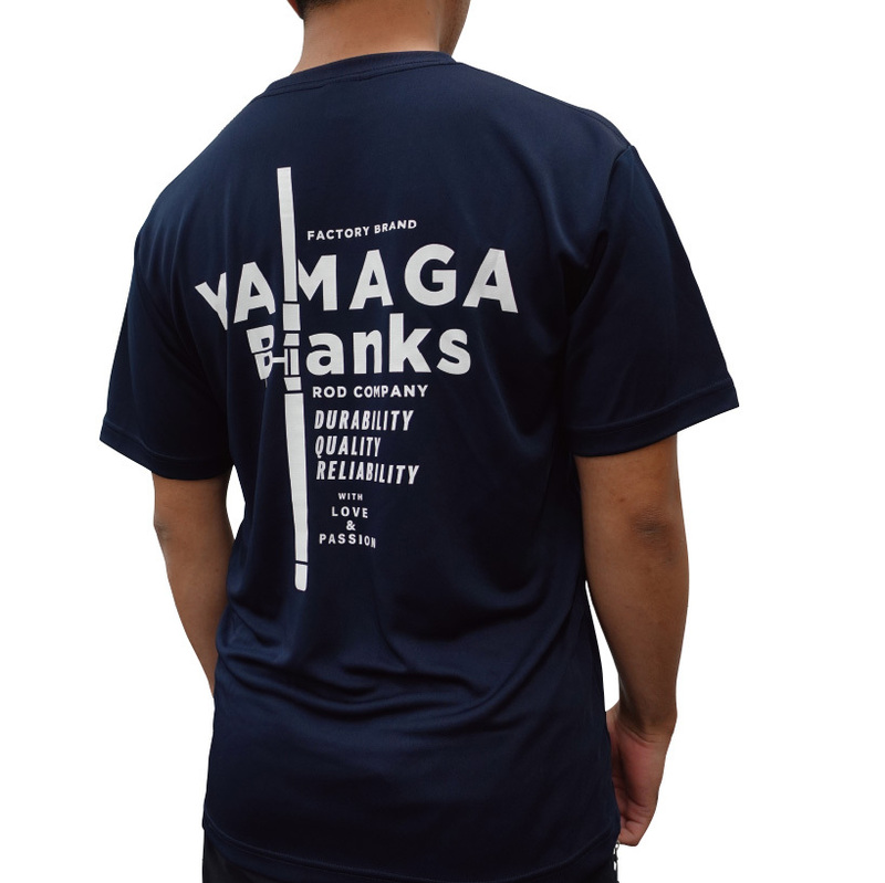ヤマガブランクス YBシルキータッチTシャツ　ネイビー サイズ L