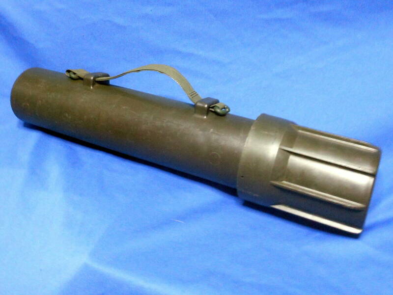 米軍放出品 M889収納ケース （迫撃砲弾ケース）サイズ：約５４cmｘ11Cm OD色 特価 240421-13