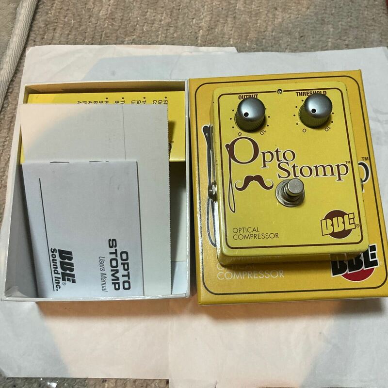 送料無料 Opto Stomp BBE OPTICAL COMPRESSOR オプティカル コンプレッサー エフェクター オプトコンプ コンプ