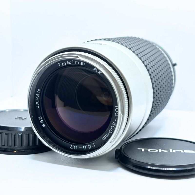 ★極上美品★ トキナー TOKINA AF ZOOM 100-300mm F5.6-6.7 MACRO シルバー ペンタックス用 #171