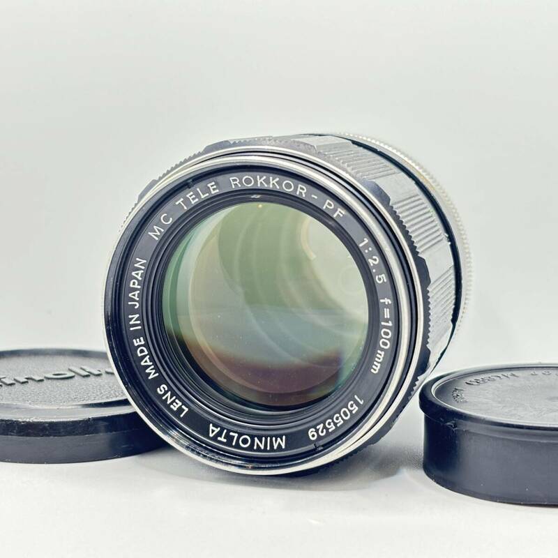 ★良品★ ミノルタ MINOLTA MC TELE ROKKOR-PF 100mm F2.5 　＃198