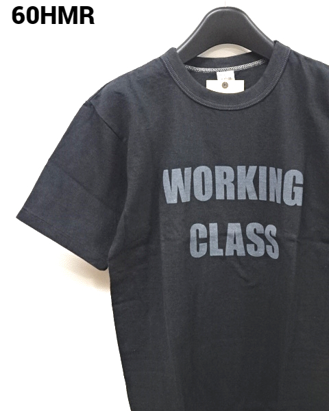 M 未使用【60HMR WORKING CLASS Tee D Black 60HMR ワーキング クラス Tシャツ Dブラック JOHN LENNON ワーキング クラス ジョンレノン】