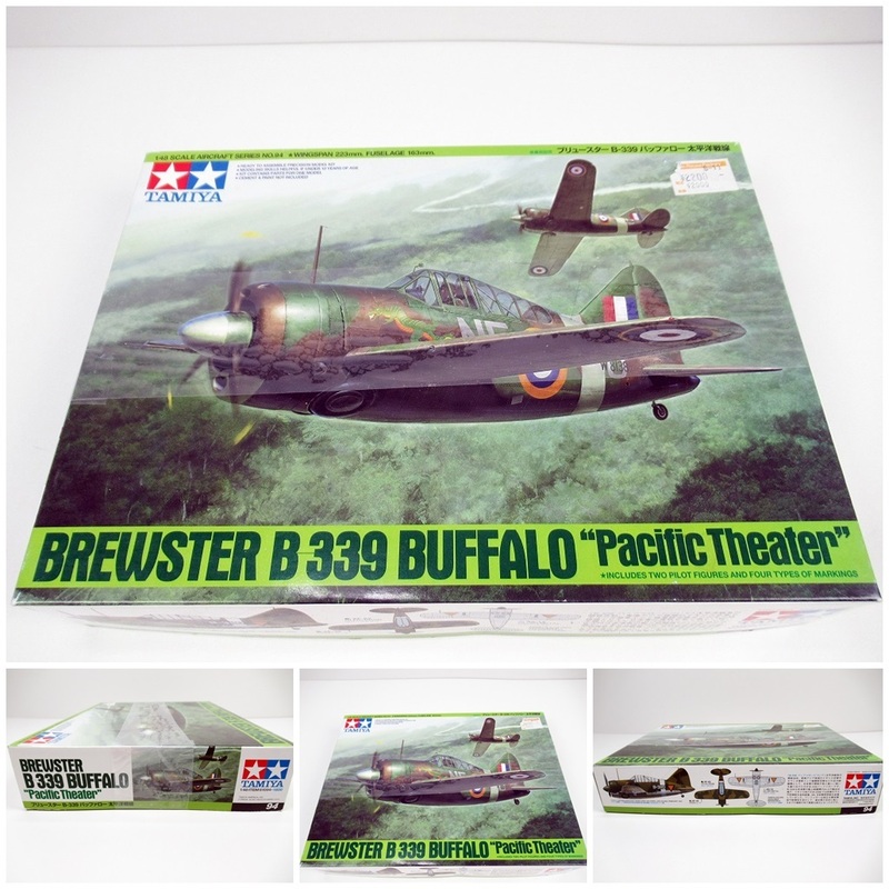 ◆[N9]未使用品　タミヤ　1/48スケール　ブリュースター B-339　バッファロー　太平洋戦線　プラモデル