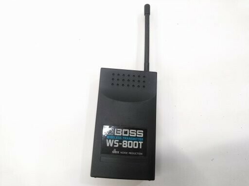 ○BOSS ワイヤレス WS-800T トランスミッター 送信機 通電確認のみ B-42015　@60 ○
