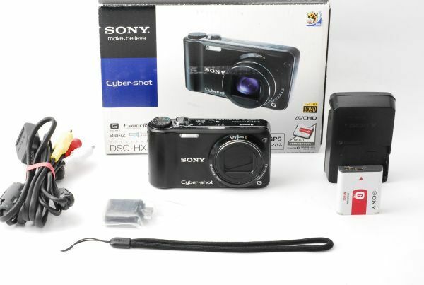 ★極上品★ ソニー SONY Cyber-shot DSC-HX5V ブラック ★元箱付き★ コンパクトデジタルカメラ #VA29130150