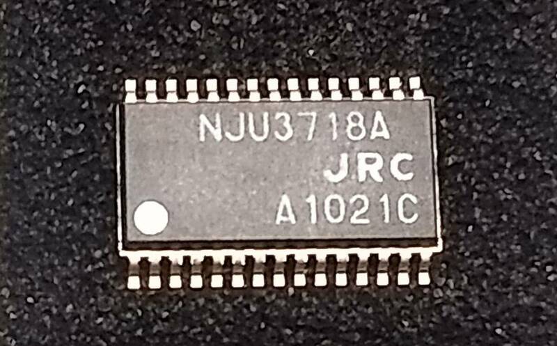 ■■ NJU3718A（20-Bit Serial to Parallel Out Converter　SDMP30pin）(4個) ／ JRC ■■