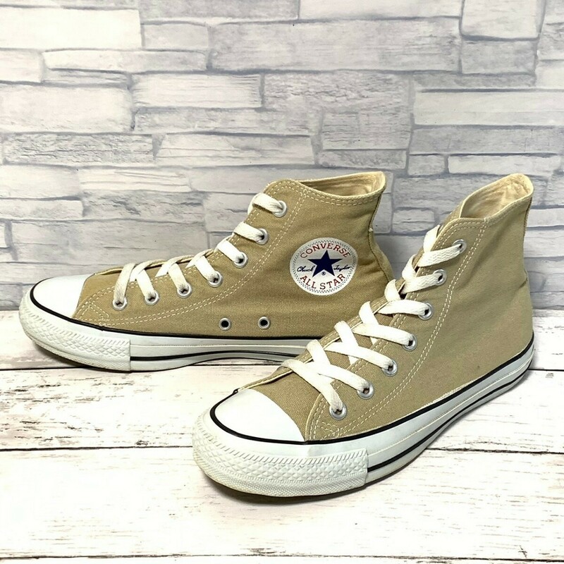 R5940bE CONVERSE コンバース スニーカー ベージュ レディース 24.5cm ALL STAR COLORS HI オールスターカラーズハイ ハイカットスニーカー