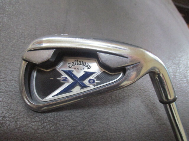 中古　CALLAWAY　Ｘ-20　5番アイアン　５－０４６　スチールＦＬＥＸ－Ｒ