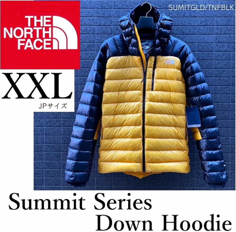 ◆モデル出品◆新品 XXLサイズ ノースフェイス サミット シリーズ フード付グースダウンジャケット800fill THE NORTH FACE 入手困難