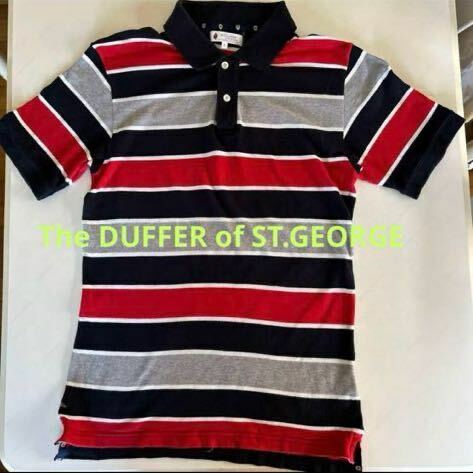 【The DUFFER of ST.GEORGE】ザ ダファー オブ セント ジョージ　ポロシャツ　L