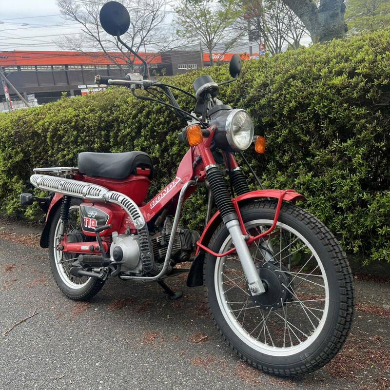 ヤフオク いますぐ落札 実働 '06ホンダ ハンターカブ CT 110 ポスティ12V オーストラリア仕様