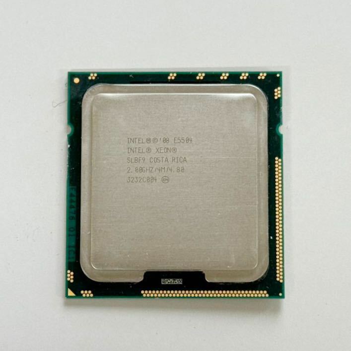 *Intel Xeon E5504 2.00GHz SLBF9 4M 4.8GT/s 中古現状品