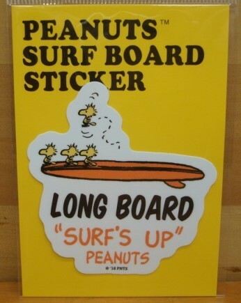 新品SNOOPY PEANUTS SURF BOARD STICKER（スヌーピーサーフボードステッカー） SNP-19016