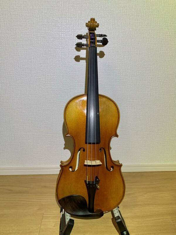 フランス工房製　4/4 バイオリン Emile Ravier　虎杢　上級モデル
