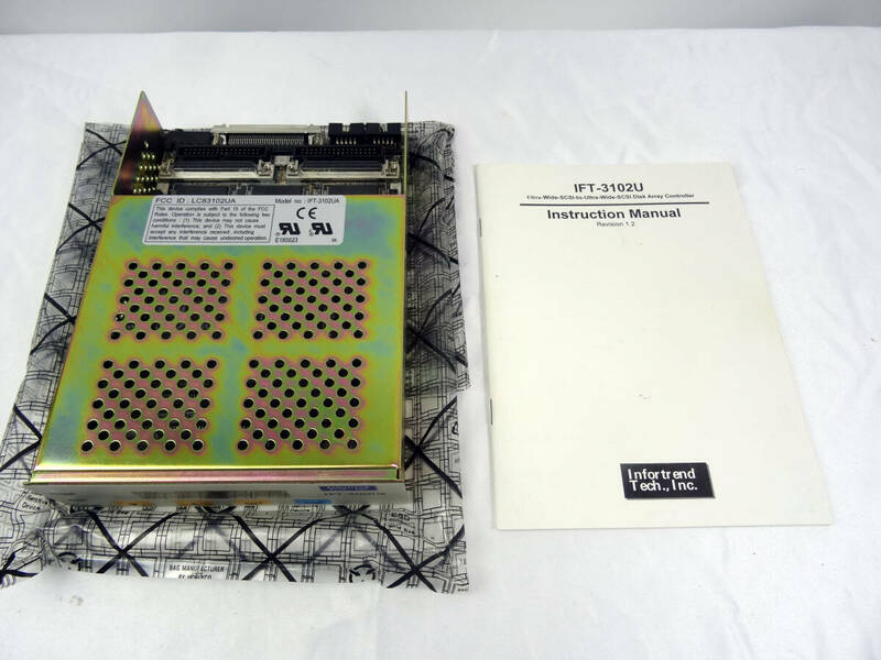 Infortrend Tech IFT-3102UA Ultra Wide SCSIディスクアレイ RAID