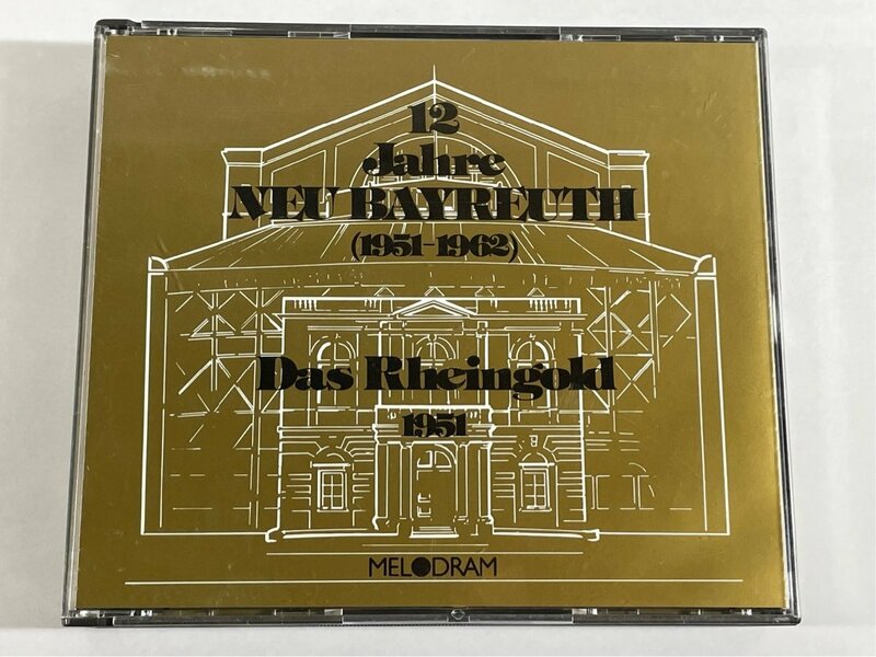 カラヤン ワーグナー ラインの黄金 1951年バイロイト音楽祭 MELODRAM MEL 26107 2CD