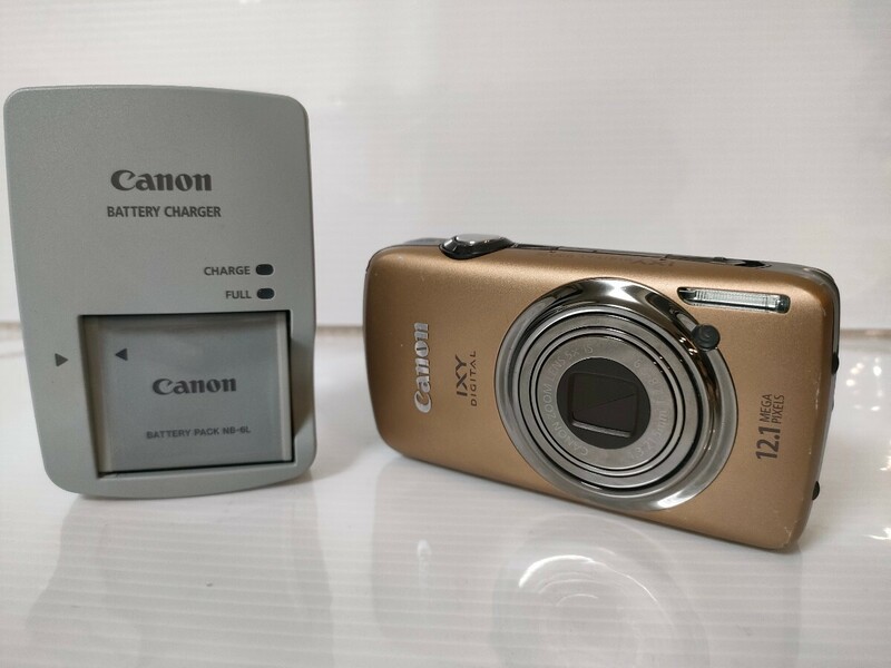 CANON キヤノン コンパクトデジタルカメラ IXY DIGITAL 930 IS ブラウン