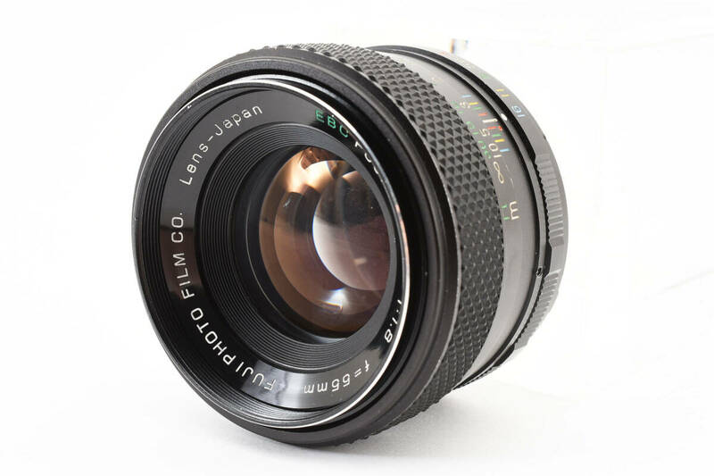 ★美品★富士フィルム FUJIFILM EBC FUJINON 55mm f1.8 L500#2789