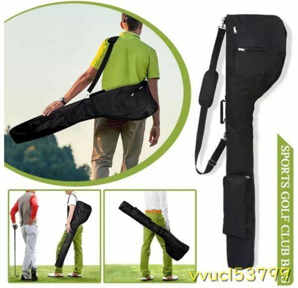 HC067:スポーツやゴルフクラブ用の折りたたみ式バッグ 屋外トレーニング用の軽量ポータブルバッグ ユニセックス