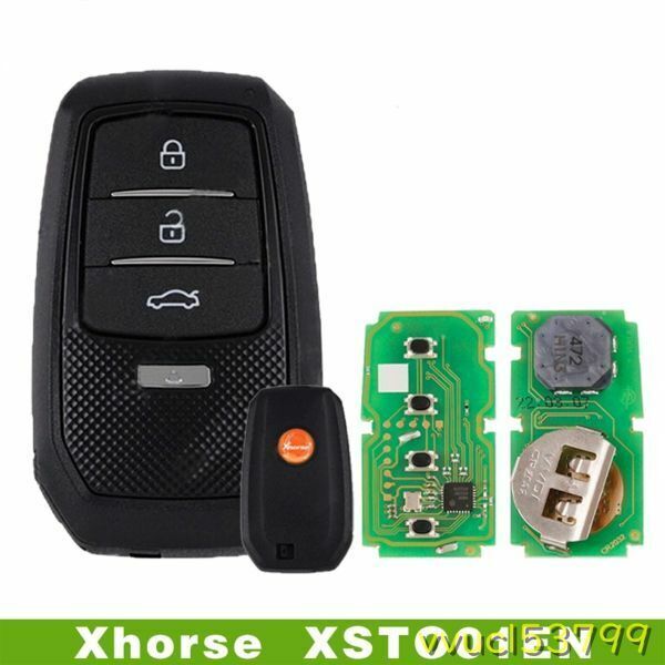 OT118：★人気商品★xhorse vvdi xm38 toyota 4d 8a 4a用のスマートキーフォブ サポート　mhz vvdiキーツールによるユニバーサルキーの生成