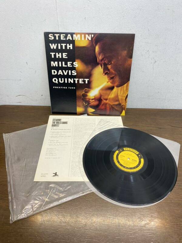 ★ 50's レコード マイルス・デイヴィス The Miles Davis Quintet スティーミン Steamin' With The Miles Davis Quintet SMJ-6533M 1956年