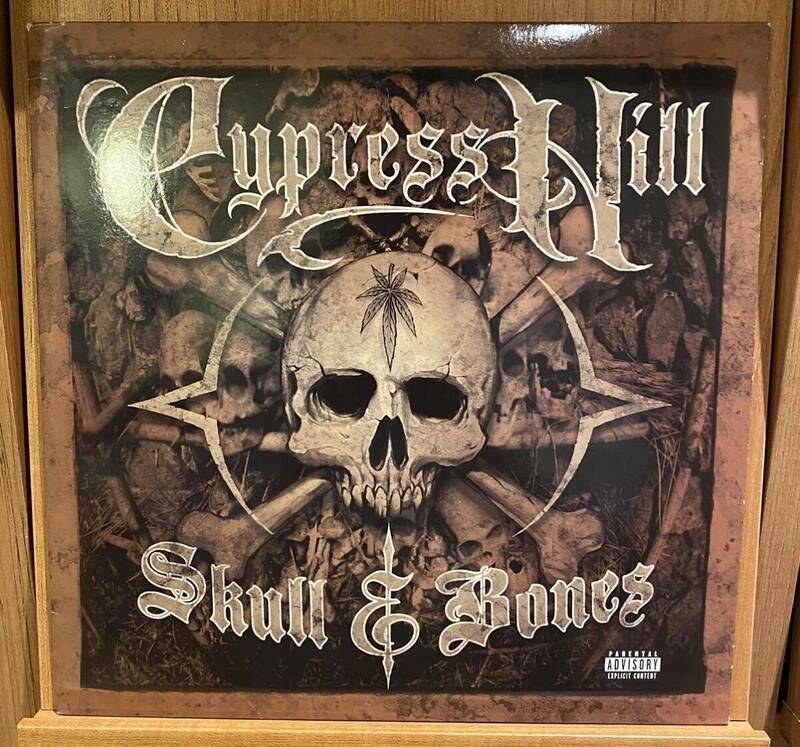 【US盤LP 】 Cypress Hill “skull & bones” 2枚組 サイプレス ヒル HipHop ヒップホップ レコード 