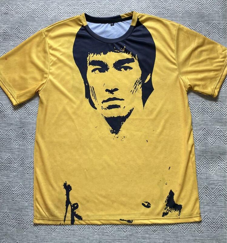 【未使用品】 新品　ブルース・リー　Bruce Lee　シャツ　Tシャツ　カンフー　トップス　燃えよドラゴン　XL