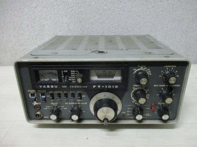 YAESU ヤエス FT-101E TRANSCEIVER トランシーバー アマチュア無線
