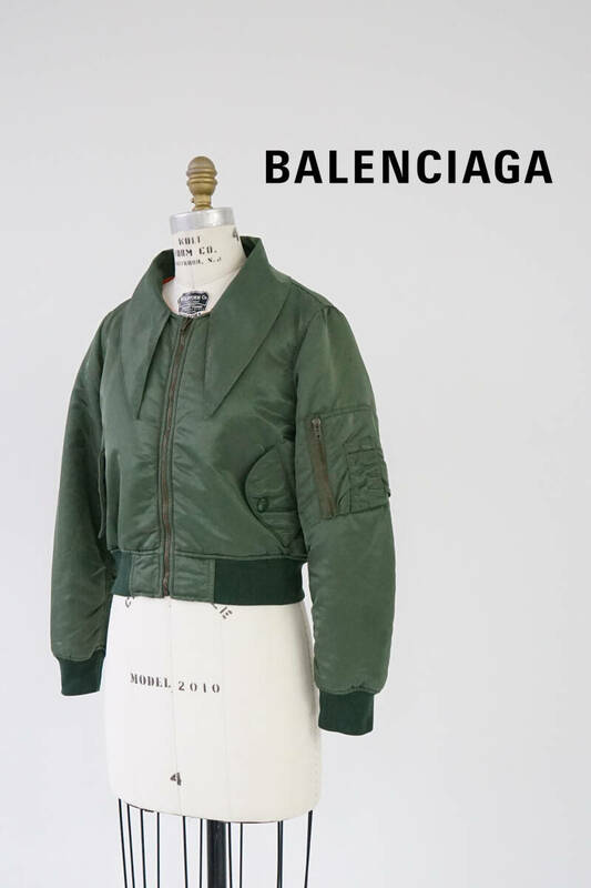 BALENCIAGA バレンシア MA-1 ミリタリー ボンバー ジャケット size 36 0404433