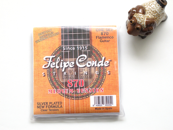 [新品・追跡便] フェリペ・コンデ フラメンコギター弦 870/ミディアム・テンション Felipe Conde Made in Spain