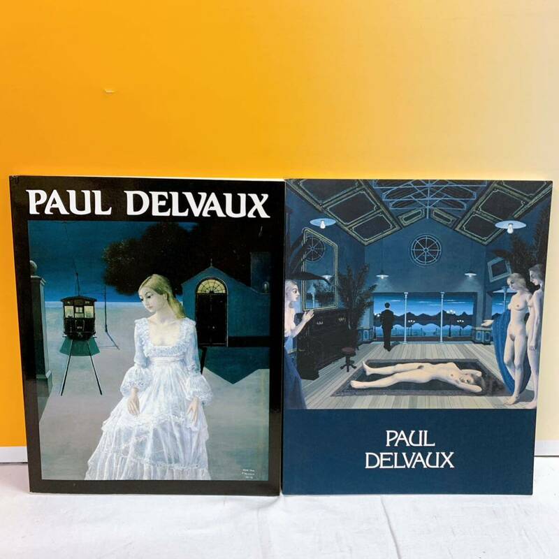 A5-T4/20 ポール・デルボー展　PAUL DELVAUX 図録　2冊