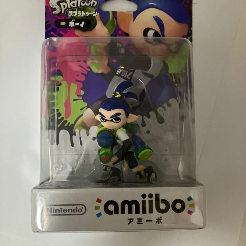 未開封 amiibo ボーイ (スプラトゥーンシリーズ) 任天堂 Nintendo Wii U, Nintendo 3DS　等向け