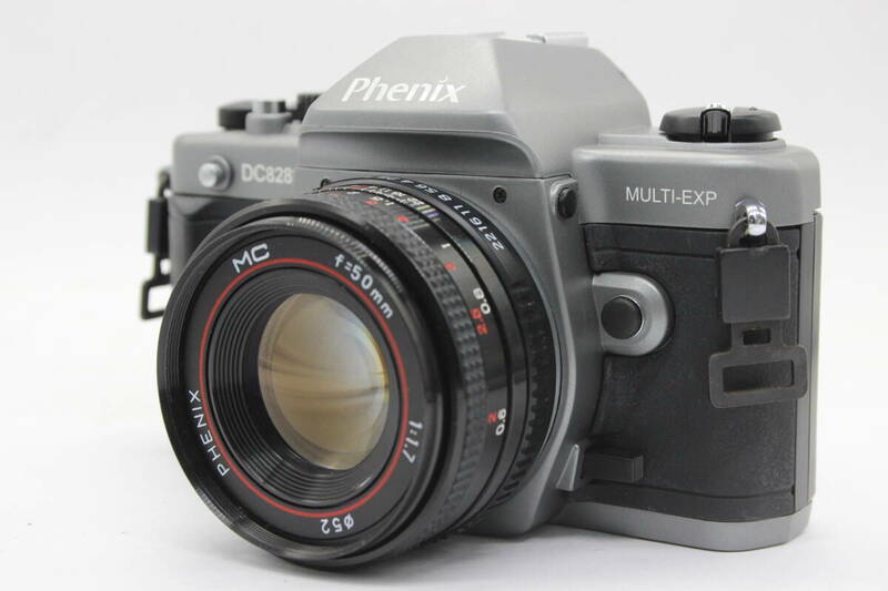 【返品保証】 Phenix DC 828N MULTI-EXP MC 50mm F1.7 ボディレンズセット s9757