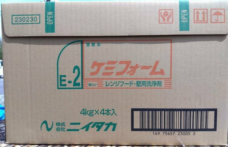 ニイタカ ケミフォーム E-2 4kg×4本