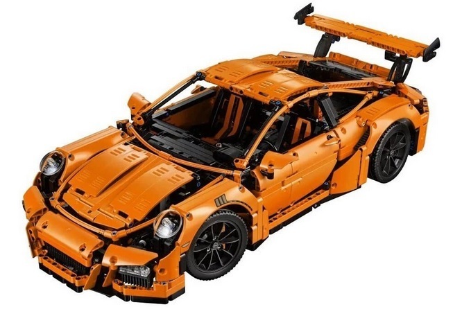 箱なし LEGO 互換品 ポルシェ テクニック スーパーカー レゴ 911 gt3 レースカー 42056互換